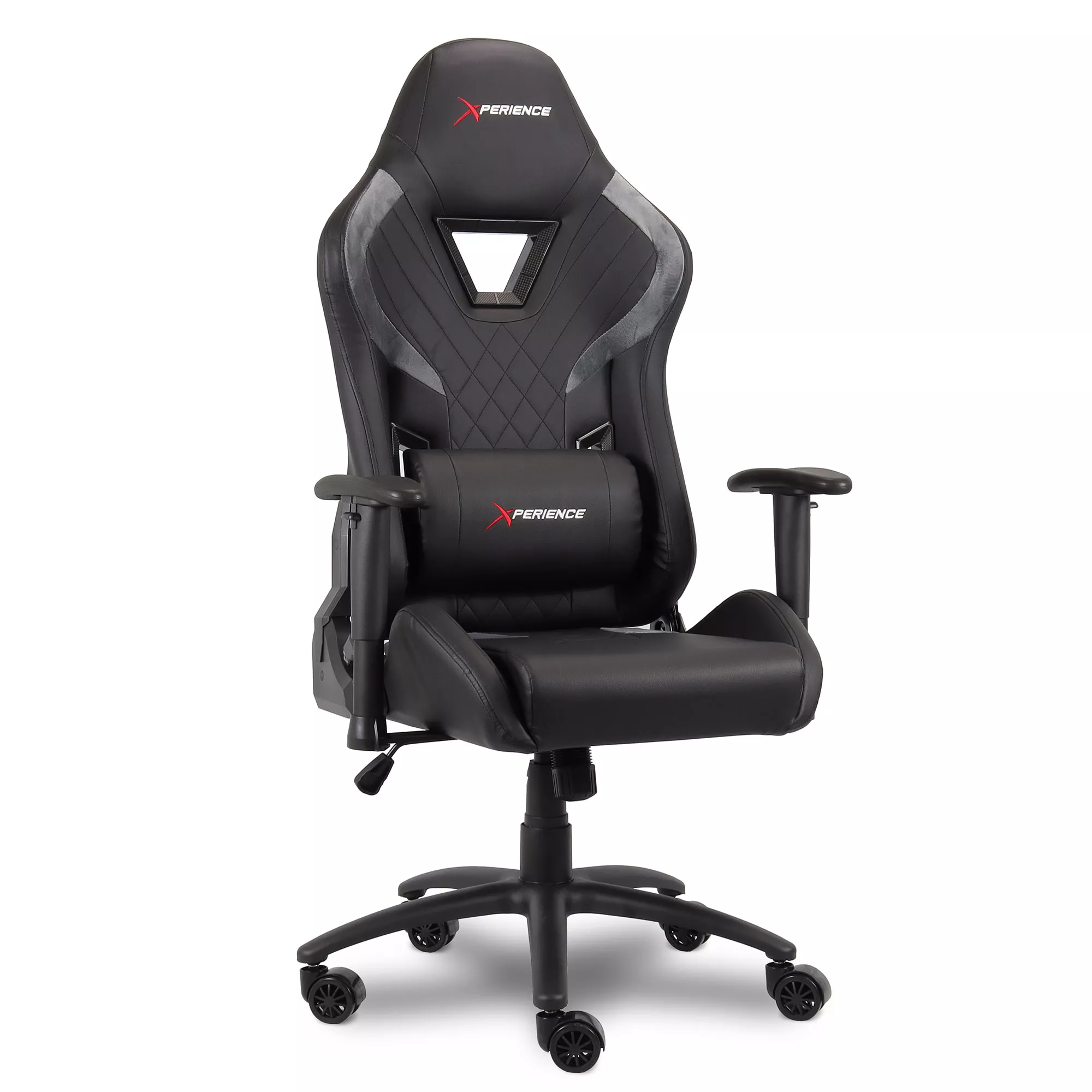 Cadeira Gamer Xperience Defier Veludo Cinza, Braços 2d E Relax Avançado